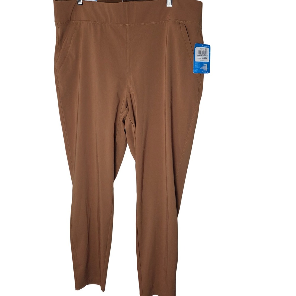 NWT Columbia Anytime Slim Pull On Pants Omni Shield Hiking Outdoor XL